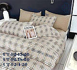 Фланелевое постельное белье евро размер/Комплект постельного белья/постельное белье, фото 8