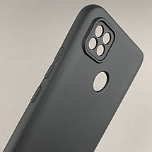 Чохол для Xiaomi Redmi 9C матовий із захистом камери чохол на телефон сяомі редмі 9с чорний cfa, фото 4