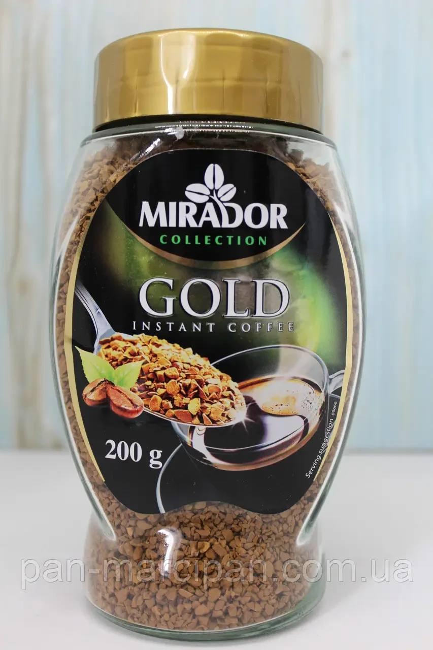 Кава розчинна Mirador Gold 200гр