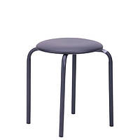 Табурет Софі чорний Перли № 01