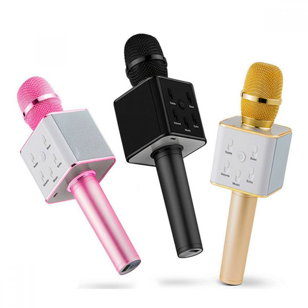 Bluetooth мікрофон караоке Q7 для дітей та дорослих у чохлі