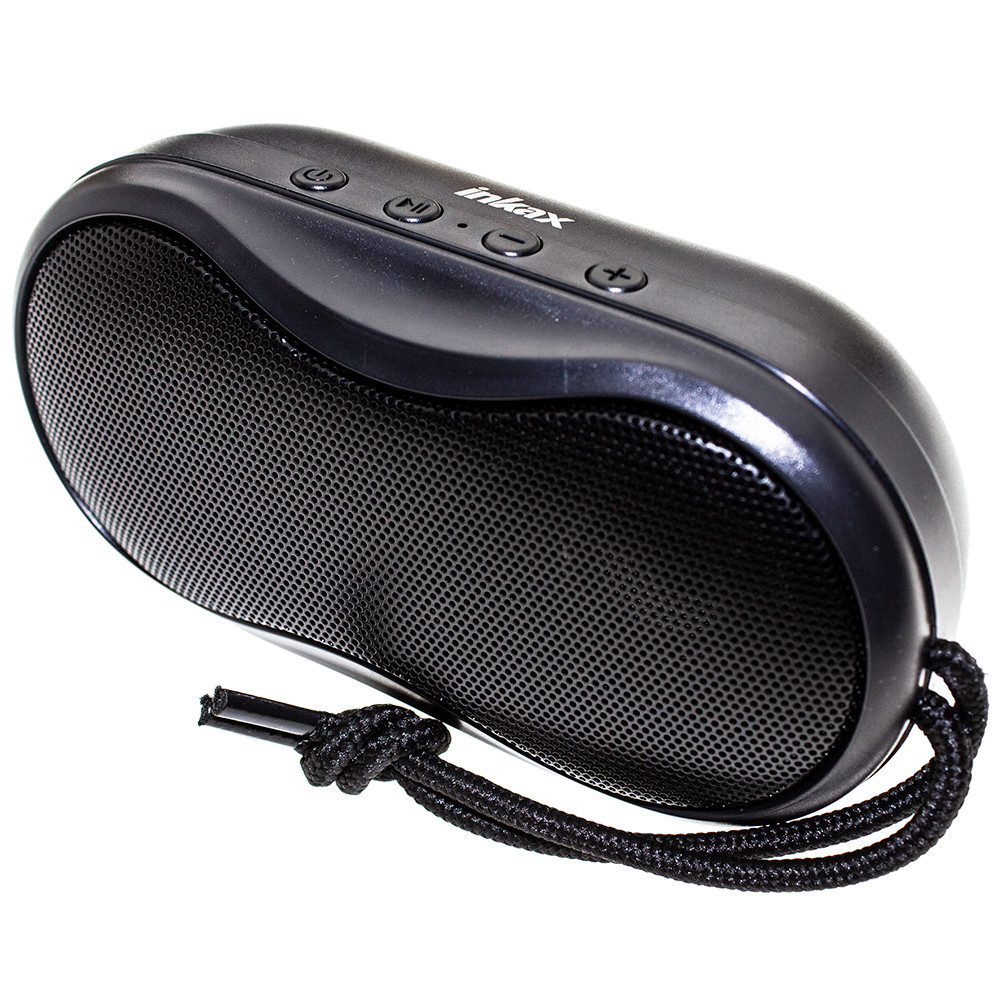 Портативна акустика — бездротова Bluetooth-колонка INKAX BS-14 чорна, фото 1