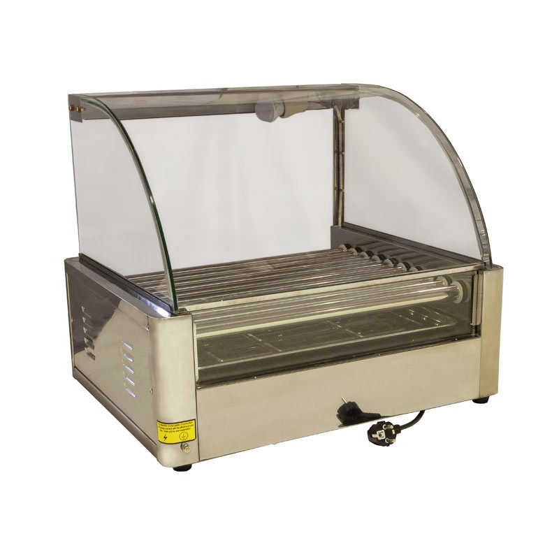 Гриль роликовий JRG-07G RAUDER зі склом