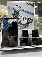 Найкраща багатофункціональна зарядна станція для техніки apple 4 в 1, Портативна зарядна станція