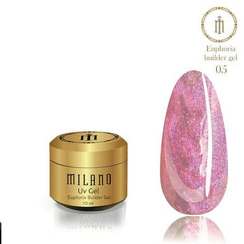 Гель для нарощування Milano Euphoria Gel 10 ml № 5