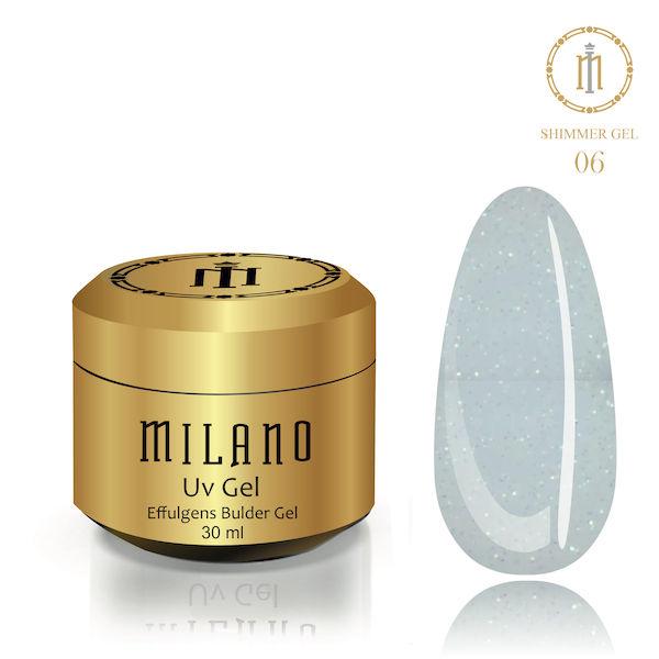 Гель для наращивания SHIMMER POLY GEL 30 ml 06 гель з шимером