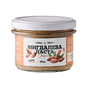 Паста мигдалева 200 г Organic Oils