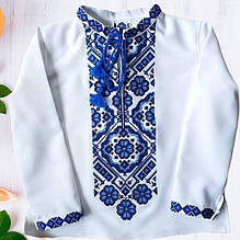 Сорочка для хлопчика (Пошита заготовка) № 076-ПХС