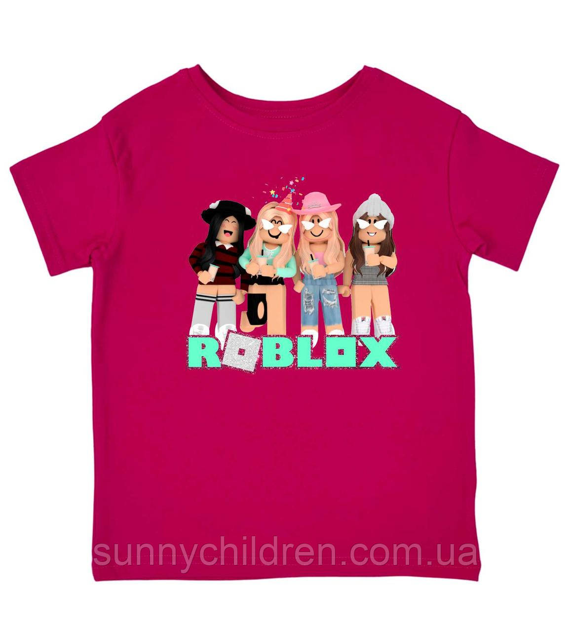 Футболки «Роблокс» для дівчаток 122-152 l Мерч Roblox