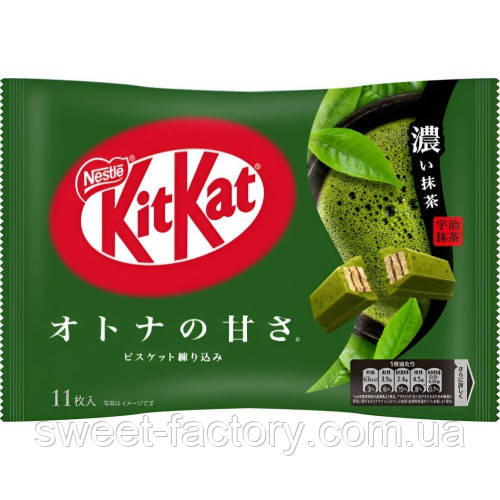 Батончики KitKat Matcha Matcha 11s 124g, фото 1