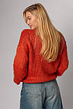 Жіноча укорочена кофта, фото 2