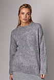 Жіночий в'язаний джемпер, фото 4