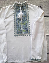 Пошита заготовка для вишиванки на хлопчика № 004-ПХС