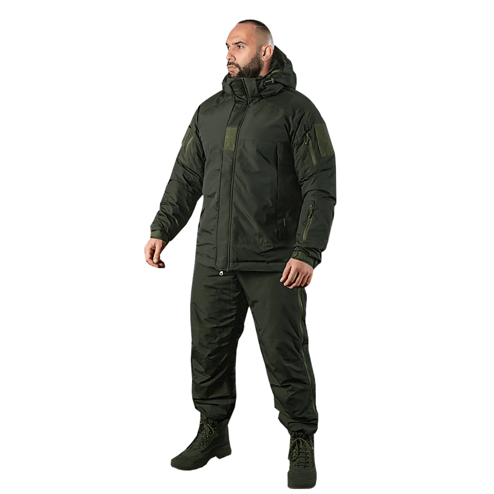 Костюм зимовий тактичний Defender 7 level Темна Олива, фото 1