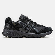 Зимові Чоловічі Кросівки Asics Gel-Sonoma 15-50 Gore-Tex Black / Асікс Гел-Сонома 15-50 Гор Текс Чорні, фото 3