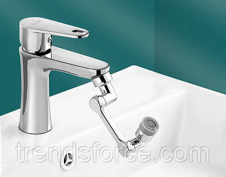 Насадка Аератор НА Кран Faucet Splash Head Поворотна Головка 1080 Градусів 209004, фото 1