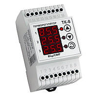 Терморегулятор ТК-8 DIN-рейка DigiTOP