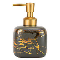 Диспенсер для мила "Німб", сірий 8х13 см