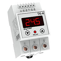 Одноканальний терморегулятор із датчиком TK-4 DIN-рейка DigiTOP
