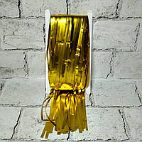 Шторка дощик з фольги для фотозони матова 1х2 м Золото 2052-1