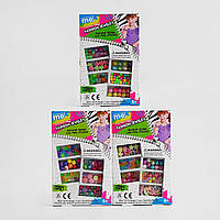 Дитяча творчісь Набір для намистин для плетіння прикрас 338-104/105/106