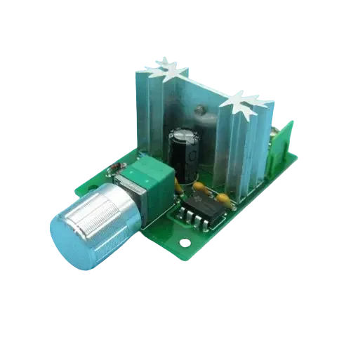 ШІМ-контролер. Регулятор швидкості обертів двигуна вентиляторів із ШІМ керуванням, DC6-12В, 6 А, фото 1