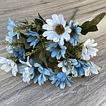 Штучні квіти Букет ромашки 30 см., фото 3