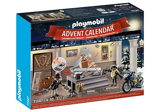 Адвент календар Поліція: Музейна крадіжка (PLAYMOBIL 71347 Advent Calendar Playmobil Police: Museum Theft)