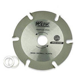 Пиляльний диск по дереву WERK 125 мм.