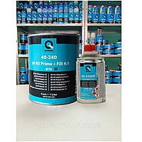 Q-REFINISH Грунт акриловий 2K HS Prime+Fill  4:1 сірий 1л + затв швидкий 0,25л