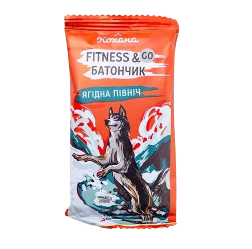 Натуральний батончик Ягідна півнiч ТМ Кохана 40 г
