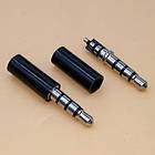 4 контактні Jack 3.5мм штекрер Аудіо Стерео для телефонів, гарнітури з гумовим хвостовиком