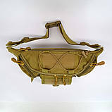 Багатофункціональна тактична поясна сумка 800D на 5 л в кольорі Койот, фото 8