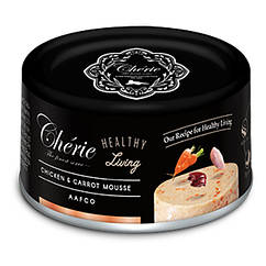 Корм вологий Cherie Healthy Living Chicken Mousse Pettric ніжний мус із курки та моркви 80, 8288666 — 805