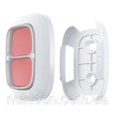 Популярний! Аксесуар для охоронних систем Ajax DoubleButton Holder біла - Краща якість тільки на Nukleon.com.ua, фото 1