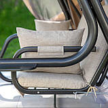 Садова гойдалка PATIO Venezia Lux з москітною сіткою, фото 4