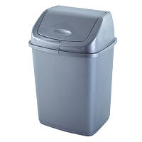Популярний! Контейнер для сміття Алеана Сірий 18 л (алн 122065/сірий) - Краща якість тільки на Nukleon.com.ua