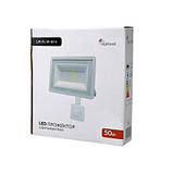 Популярний! Прожектор Lightwell LW-FL-W-50-S 50 W з датчиком руху - Краща якість тільки на Nukleon.com.ua, фото 5