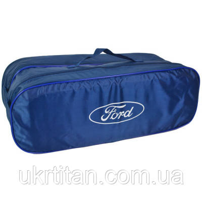 Оригінал! Сумка-органайзер Poputchik в багажник Ford синя (03-020-2Д) - Вища Якість!, фото 1