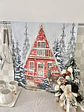 Набір кухонних рушників "Snowy Home" 2 шт. новорічні, фото 6