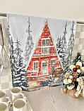 Набір кухонних рушників "Snowy Home" 2 шт. новорічні, фото 7