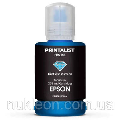 Популярний! Чорнило Printalist Epson 140г Light Cyan (PL-INK-EPSON-LC) - Краща якість тільки на Nukleon.com.ua