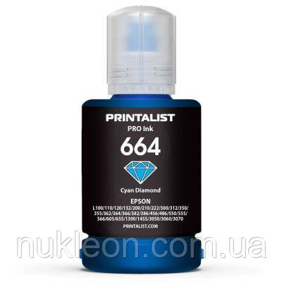 Популярний! Чорнило Printalist Epson L110/L210/L300 140г Cyan (PL664C) - Краща якість тільки на Nukleon.com.ua