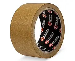 Клейка стрічка Polax скотч паперовий крафт 20 м x 48 мм