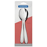 Популярний! Набір столових приборів Tramontina Laguna для салату 2 шт (66906/121) - Краща якість тільки на Nukleon.com.ua, фото 2