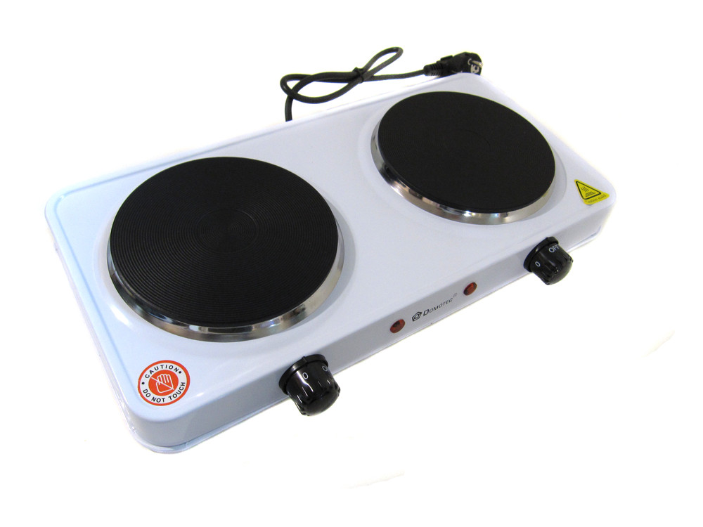 Електроплита Domotec MS-5822 плита настільна White, фото 1