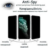 Популярний! Скло захисне Drobak Anty Spy Apple iPhone 15 Pro Max (Black) (292935) - Краща якість тільки на Nukleon.com.ua, фото 5