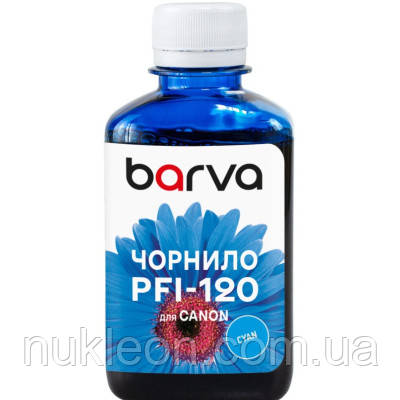 Популярний! Чорнило Barva Canon PFI-120/710 180 мл C pirmented (C120-895) - Краща якість тільки на Nukleon.com.ua