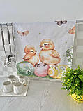 Набір кухонних рушників "Chick Joy" 2 шт. Великодні, фото 5