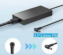 Блок живлення для ноутбука Asus 20V 6A  (4.5*3.0) 120W (ADP-120CH B), фото 4